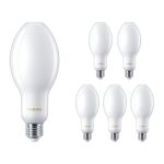 Flerpack 6x Philips TrueForce Core LED E27 HPL/SON Matt 18W 3000lm 300D - 830 Varm Vit | Ersättare 80W
