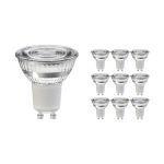 Flerpack 10x Noxion Lucent LED Spot GU10 PAR16 4.8W 450lm 36D - 840 Kallvit | Ersättare 65W