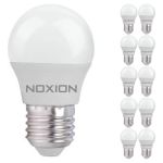 Flerpack 10x Noxion Lucent Classic LED E27 Boll Matt 4.5W 470lm - 827 Extra Varm Vit | Ersättare 40W