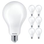 Flerpack 6x Philips Corepro LED Lampa E27 Päron Matt 23W 3452lm - 865 Dagsljus | Ersättare 200W