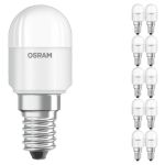 Flerpack 10x Ledvance LED Special T26 E14 Tubular Matt 2.3W 200lm - 827 Extra Varm Vit | Ersättare 20W
