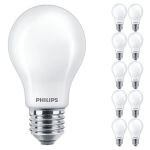Flerpack 10x Philips Corepro LED Lampa E27 Päron Matt 7W 806lm - 830 Varm Vit | Ersättare 60W