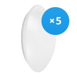 Flerpack 5x Ledvance Surface Cirkulär 250 13W 830 920lm Vit IP44 | Varm Vit