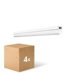Flerpack 4x Ledvance LED Allmänbruksarmatur Linear Kompakt High Output 20W 2000lm - 840 Kallvit | 120cm