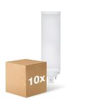 Flerpack 10x Ledvance Dulux-T LED 20W - 830 Varm Vit | 4-Stift - Ersättare 42W