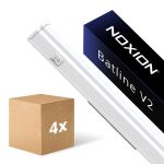 Flerpack 4x Noxion LED Allmänbruksarmatur Batline V2.0 11W 1340lm - 830-865 CCT | 90cm