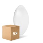 Flerpack 5x Ledvance Surface Cirkulär 350 Vit 18W 1440lm - 840 Kallvit | IP44 - Ersättare 2x18W
