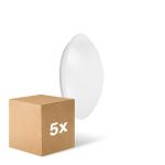 Flerpack 5x Ledvance Surface Cirkulär 250 13W 840 960lm Vit IP44 | Kallvit