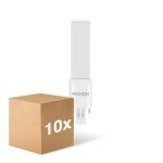 Flerpack 10x Noxion Lucent PL-S LED 2.8W - 830 Varm Vit | 2-Stift - Ersättare 5W