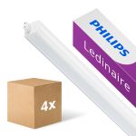 Flerpack 4x Philips LED Allmänbruksarmatur Ledinaire BN021C 10W 1050lm - 840 Kallvit | 60cm