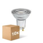 Flerpack 10x Ledvance Performance LED Spot Reflektor GU10 PAR16 3.4W 230lm 36D - 930 Varm Vit | Bästa färgåtergivning - Dimbar - Ersättare 35W