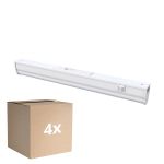 Flerpack 4x Noxion LED Allmänbruksarmatur Batline V2.0 4W 480lm - 830-865 CCT | 30cm