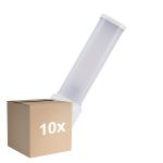 Flerpack 10x Osram Dulux-D LED 5W 600lm - 840 Kallvit | 2-Stift - Ersättare 10W