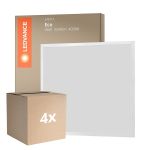 Flerpack 4x Ledvance LED Panel Eco 36W 3600lm - 840 Kallvit | 60x60cm - UGR <22