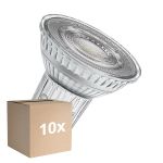 Flerpack 10x Ledvance LED PAR16 GU10 Reflektor 7W 750lm 36D - 840 Kallvit | Ersättare 80W