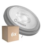 Flerpack 6x Ledvance LED spot G53 AR111 7.2W 450lm 40D - 918-927 Dim To Warm | Bästa Färgåtergivning - Dimbar - Ersättare 50W