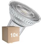Flerpack 10x Ledvance LED Spot GU10 PAR16 6.1W 575lm 60D - 940 Kallvit | Bästa Färgåtergivning - Dimbar - Ersättare 80W