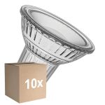 Flerpack 10x Ledvance LED Spot GU10 PAR16 6.9W 650lm 120D - 930 Varm Vit | Bästa Färgåtergivning - Dimbar - Ersättare 80W