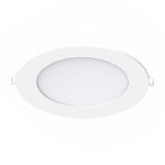 Noxion LED Downlight Slim V2.0 TRIAC Dimbar 24W 2400lm 840 Kallvit | 225mm - Utskärning   200mm - IP44