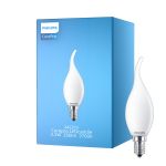 Philips Corepro LED Kronljus E14 Böjd-tip Matt 2.2W 250lm - 827 Extra Varm Vit - Ersättare 25W