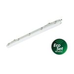 Philips LED Allmänbruksarmatur Vattentät Ledinaire EcoSet 35W 4800lm - 840 Kallvit | 120cm - Ersättare 2x36W