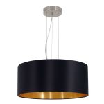 Eglo Pendellampa Maserlo Stål Satin Nickel | Passande för 3x E27