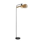 Eglo Golvlampa Siruela Stål Svart | IP20 - Passande för 1x E27 