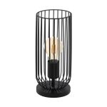 Eglo Bordslampa Roccamena Stål Svart | Passande för 1x E27