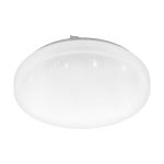 Eglo Vägg och Taklampa Frania-S Stål Vit 10W 1100lm - 830 Varm Vit | IP20 