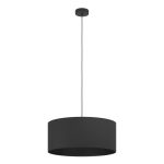 Eglo Pendellampa Maserlo 1 Stål Svart | Passande för E27