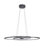 Eglo Pendellampa Gianella Stål Svart 38W 4400lm - 830 Varm Vit | Dimbar