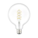 Eglo LED E27 Päron Klar Filament 7.3W 806lm - 827 Extra Varm Vit | Ersättare 60W