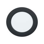 Eglo Infälld Spot Badrumsbelysning Fueva 6 Plast Svart 6.3W 720lm - 827-840-865 CCT