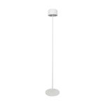Eglo Golvlampa Roccanova-L Solar Stål Vit 2W 270lm - 830 Varm Vit | IP44 - Touchdimmerbar - USB-C