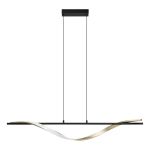 Eglo Pendellampa Conaprato Stål Brushed Mässing, Svart 20W 2500lm - 827-840-865 CCT | Dimbar