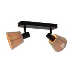 Eglo Taklampa Seagard Stål Svart | IP20 - Passande för 2x E14 