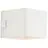 Brilliant Iseo Vägglampa Plast Vit 4W 300lm - 830 Varm Vit | IP44 - med USB
