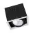 Ledvance LED Spot Fyrkant Multi Lutningsbar Svart-Vit 30W 2700lm 38D - 840 Kallvit | Utskärning   164mm