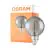 Osram Vintage 1906 LED E27 Globe Filament Smoke 125mm 5W 140lm - 818 Extra Varm Vit | Ersättare 15W