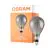 Osram Vintage 1906 LED E27 Päron Filament Smoke 160mm 5W 110lm - 818 Extra Varm Vit | Dimbar - Ersättare 25W