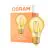Osram Vintage 1906 LED E27 Päron Filament Guld 4W 410lm - 824 Extra Varm Vit | Ersättare 40W