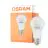 Osram LED Star Classic E27 Päron Matt 10W 1055lm - 827 Extra Varm Vit | Ljussensor - Ersättare 75W