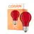 Osram LED Star Classic Decor E27 Päron Filament Matt 2.5W 45lm - Röd | Ersättare 7W