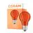 Osram LED Star Classic Decor E27 Päron Filament Matt 2.5W 160lm - Apelsin | Ersättare 17W