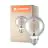 Ledvance Vintage 1906 LED E27 Globe Smoke 7.8W 360lm - 818 Extra Varm Vit | Dimbar - Ersättare 30W