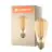 Ledvance Vintage 1906 LED E27 Päron Guld 8.8W 806lm - 822 Extra Varm Vit | Dimbar - Ersättare 60W