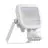 Ledvance LED Strålkastare Aluminium Vit 8W 1100lm 100D - 830 Varm Vit | IP65 - Rörelse- Och Ljussensor - Symmetrisk