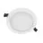Ledvance Downlight Slim Alu Vit 13W 1300lm 90D - 830 Varm Vit | Utskärning   150mm - IP44 