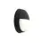 Ansell LED Plafond Helder Cirkulär Ögonlock Svart 12W 1058lm - 830-840-865 CCT | 215mm - IP54 