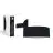 D'Lite Taklampa Lunelle 30cm Textil Svart | Passande för 2x E27 